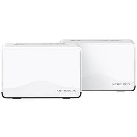 Kompletný Wi-Fi systém Mercusys Halo H27BE (2-pack) biely

