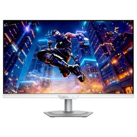 Herný monitor GIGABYTE M27UP-ICE biely

