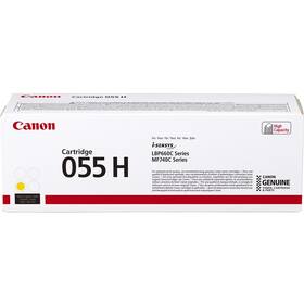 Toner Canon CRG 055 H, 5900 strán žltý


