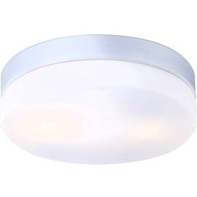 LED stropné svietidlo GLOBO Vranos, 24 cm strieborné

