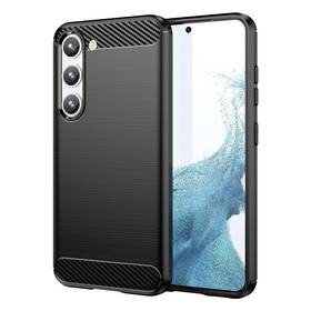 Kryt na mobil WG Carbon na Samsung Galaxy S23 5G čierny

