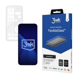 Hybridné ochranné sklo 3mk FlexibleGlass pro Nothing Phone (4a) priehľadné


