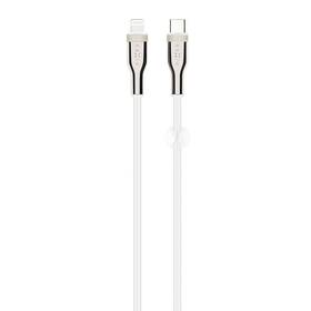 Kábel FIXED USB-C/Lightning s podporou PD, MFi, 1,2m biely

