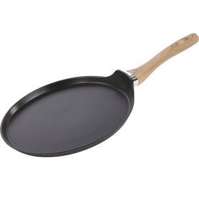 Panvica palacinková Lamart LT1290 NATUR, 28 cm čierna/hnedá

