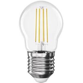 LED žiarovka EMOS Filament Mini Globe, 3,4 W, E27, teplá biela 

