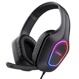 Headset Trust GXT 416 ZIROX LED čierny

