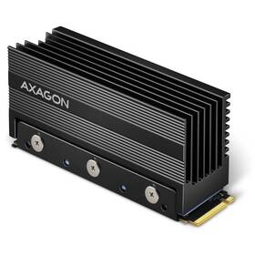 Chladič Axagon CLR-M2XL, M.2 SSD 2280, 36 mm čierny

