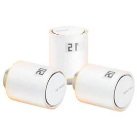 Bezdrôtová termohlavica Netatmo Additional Smart Radiator Valve (3 ks) biela

