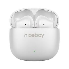 Slúchadlá Niceboy Beans 4 POP biela

