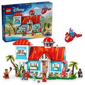 Stavebnica LEGO® │ Disney 43268 Lilo a Stitch a domček na pláži 

