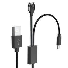 Nabíjací kábel Tactical USB 2v1 pro Garmin Fenix 7 + USB-C 

