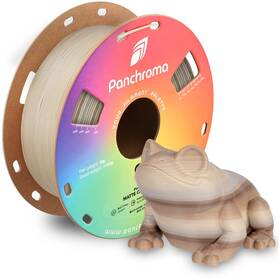 Tlačová struna (filament) Polymaker Panchroma PLA Gradient Matte hnedý

