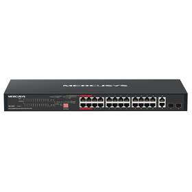 Switch Mercusys MS128GP čierny

