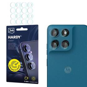 Ochranné sklo šošovky fotoaparátu 3mk Motorola Moto G57 Power - Hardy Fusion Lens Protection priehľadné

