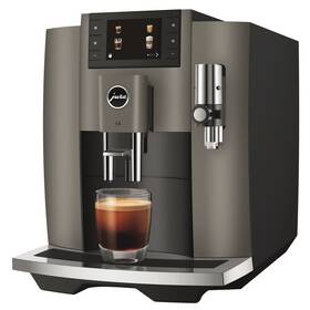 Automatický kávovar Jura E8 Dark Inox (modelový rok 2025) sivý

