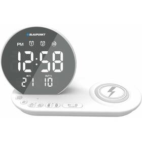 Rádiobudík Blaupunkt CR85 CHARGE, Qi biely

