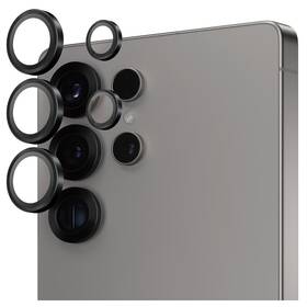 Ochranné sklo šošovky fotoaparátu PanzerGlass HoOps na Samsung Galaxy S25 Ultra čierne

