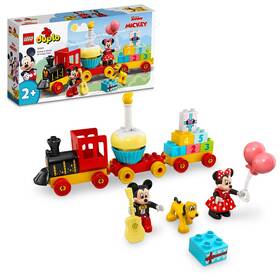 Stavebnica LEGO® DUPLO® ǀ Disney  10941 Narozeninový vláček Mickeyho a Minnie 

