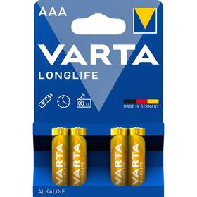 Batéria alkalická Varta AAA, LR03, blister 4 ks 

