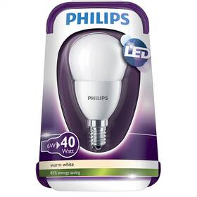 LED žiarovka Philips 6W E14 WW 230V P48 FR ND /4 

