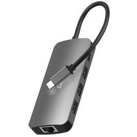 USB Hub Media-Tech MT5044 sivý

