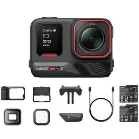 Outdoorová kamera Insta360 Ace Pro 2 Videography Bundle čierna

