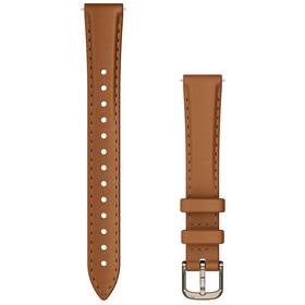 Remienok Garmin Lily 2 (14 mm), kožený, Tan/Cream Gold 

