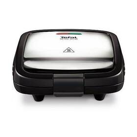 Sendvičovač Tefal CROC TIME SM193D34 čierny/chróm

