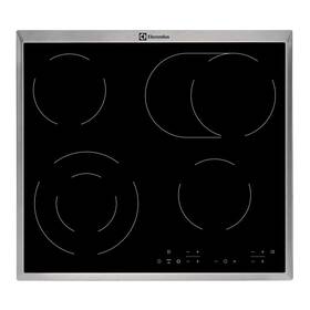 Sklokeramická varná doska Electrolux EHF6346XOK čierna/nerez

