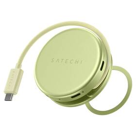USB Hub Satechi On-the-Go 5 v 1 (1x HDMI 4K 60Hz, 1x USB-C, 1x USB-A 3.0, 1x USB-C PD 60W, 1x SD) žltý

