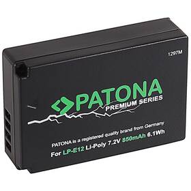 Batéria PATONA pre Canon LP-E12 850mAh Li-Ion PREMIUM 

