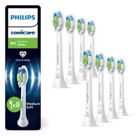 Náhradné hlavice Philips HX6068/87 (8 ks) biela farba

