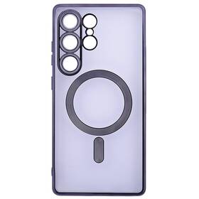 Kryt na mobil WG Magic Eye Magnet na Samsung Galaxy S25 Ultra 5G čierny/priehľadný

