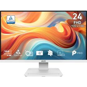 Monitor MSI PRO MP241W E14V biely

