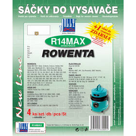 Vrecká pre vysávače Jolly MAX R 14 (4 ks) 

