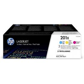 Toner HP 201X, 3x 2 300 strán - CMY 

