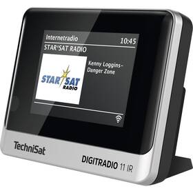 Internetový rádioprijímač s DAB+ Technisat DIGITRADIO 11 IR čierny/strieborný


