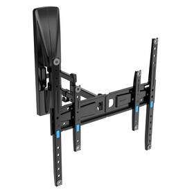 Držiak na TV Meliconi Extra XDR 200400 CG, polohovateľný, pre uhlopriečky 32"-65", nosnosť 30 kg čierny

