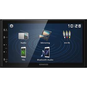 Autorádio s LCD KENWOOD DMX-129BT čierne

