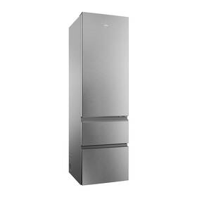 Chladnička s mrazničkou Haier HTR3620CNMG strieborná/nerez

