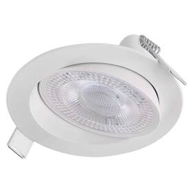 Vstavané svietidlo EMOS Geri 6,5 W, 10cm, 780lm, teplá-studená biela biele

