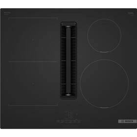 Indukčné varné dosky s odsávaním Bosch PVS61AB16E Matt Design čierna


