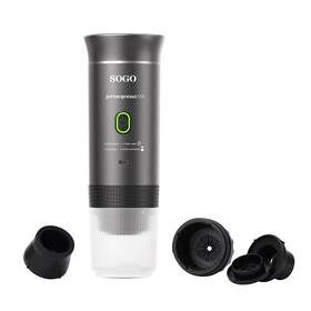 Kapsulový kávovar SOGO SS-5622 4v1, USB-C sivý

