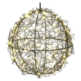 LED dekorácie EMOS svietiaca guľa, 200LED, IP44, teplá biela 

