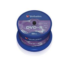 Disk Verbatim DVD+R 4,7GB, 16x, 50cake 

