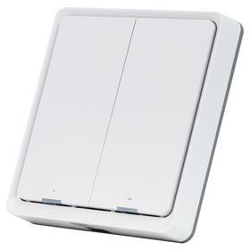 Vypínač RETLUX RSH 304 Smart, bezdrôtový, dvojnásobný biely

