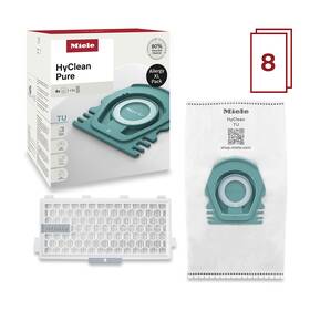 Vrecká pre vysávače Miele TU Allergy XL HyClean Pure (8 ks) 

