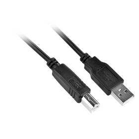 Kábel GoGEN USB / USB-B, 3m čierny

