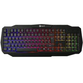 Klávesnica C-Tech Arcus, CZ/SK čierna


