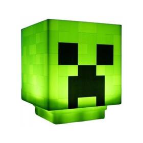Dekoratívne LED Paladone Minecraft Crepper zelené

